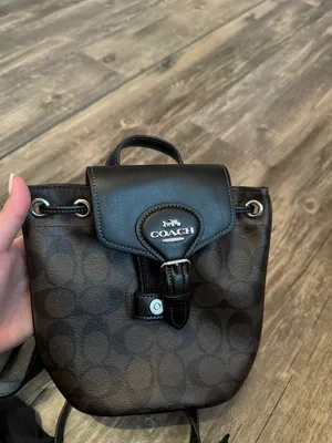 Coach mini  bucket backpack thumbnail 5