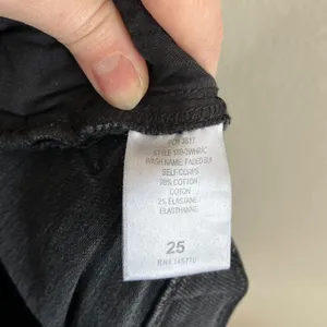 Re/Done Originals Black High Rise Ankle Crop Denim Jeans Size 25 thumbnail 11