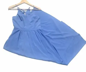 1. State Blue Strappy Back Slit Skirt Maxi Dre‎ thumbnail 1