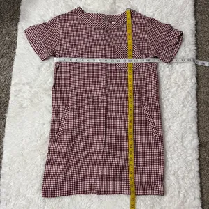 Madewell‎ Gingham Shirt Dress Size XS thumbnail 8