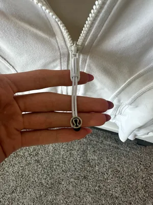 Lululemon define jacket in white thumbnail 3