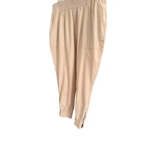 CALLA Women's Dust‎ Pink Jogger Pants Elastic Waist Zipper Ankle Size XXL thumbnail 4