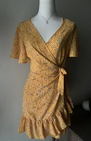 Yellow Summer Dress thumbnail 1