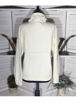 Urban outfitters Y2K oversized sweatshirt 1/2 zip cotton activewear grunge boho thumbnail 2