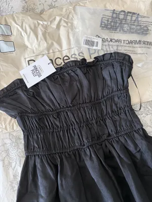 Princess Polly Black Dress. Size 4 thumbnail 5