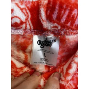 A Christmas Story Pink Red Plush Fleece Pajama Sleep Shorts Women’s Large NWT thumbnail 6