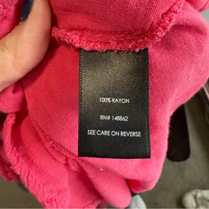 Torrid Midi Swiss Linen Surplice Dress Honeysuckle Pink 2X Valentines Day thumbnail 9