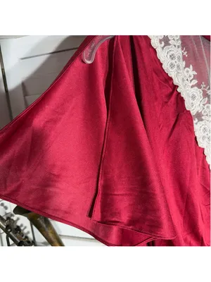 Vintage 70s maxi dress sheer lace neck flutter sleeves Greek Goddess Ren Fair L thumbnail 8