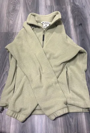 Columbia Light Green Zip Up thumbnail 1