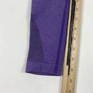 Fabletics Leggings Womens Small Purple Seamless High Waist Mesh Yoga Activewear thumbnail 2