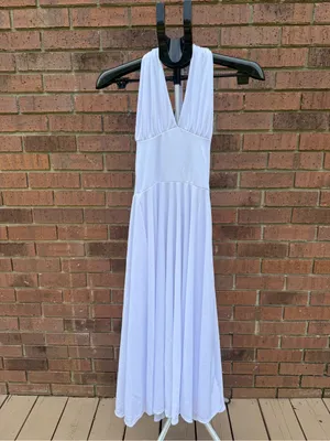 Marilyn Monroe Costume White Dress Hollywood Deluxe Small 6/8 Halloween New Sexy thumbnail 5