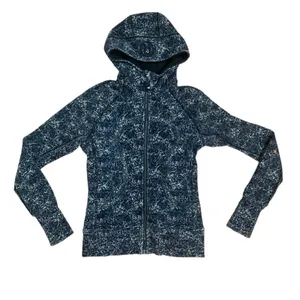 Lululemon size 4 scuba hoodie II zip up jacket rocky road sand dune toothpaste thumbnail 2