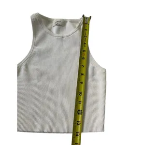 Wilfred White Knit Aritzia Crop Top Women Size XS | 57-22 thumbnail 5