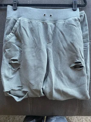 Aerie Distressed Sweatpants thumbnail 2