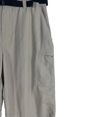 The North Face Women’s Hiking Cargo Capri Beige Nylon Trail Outdoor Pants L thumbnail 3