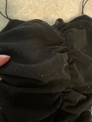 Windsor Black Sparkly Bodysuit thumbnail 3