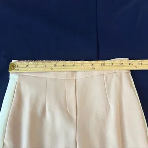 Aritzia Babaton Conan Blush Pink Stretch Crepe Pull On Side Stripe Tapered‎ Crop Pants 0 thumbnail 13