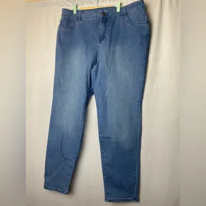 Avenue Denim Comfy Fall Skinny Jeans Stretch Fit 18A thumbnail 2