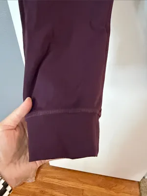 Women's plum Drawstring Jogger Pants Purple Size XL thumbnail 4