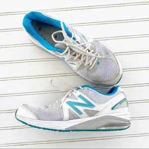 New Balance 1540v2 Running Shoes White Grey Blue Made in USA Sneakers thumbnail 1