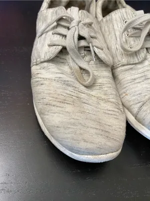 Toms Knit Lace-Up Sneakers in Light Gray thumbnail 2
