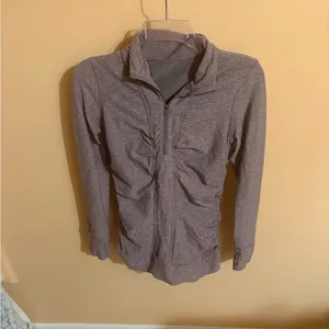 Lululemon Cypress Kiss 1/2 Zip Pullover in Heathered Lunar Rock thumbnail 3