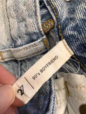 Pacsun Blue 90s Boyfriend Heavily Distressed Jeans Womens 27 Casual Denim thumbnail 7