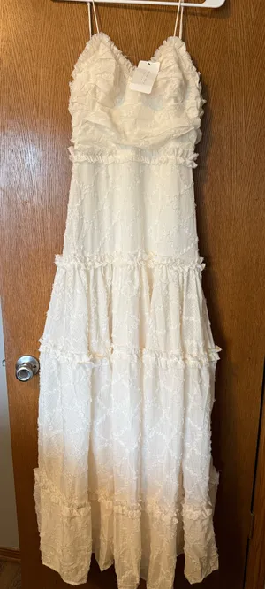 SOLD OUT NWT American Threads Percy Lace Maxi Dress thumbnail 4