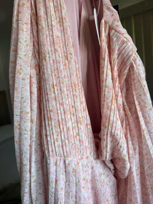 Boohoo Dress Maxi Floral Pink thumbnail 5