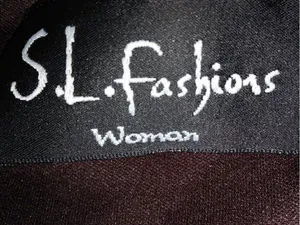 S.L. Fashion 14 Chocolate Side Tie Top Plus thumbnail 5