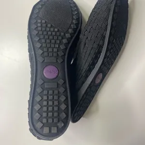 Me Too Sonnets Black Woven Fabric Ballet Flats Slip On Shoes Women‎ Size 7 thumbnail 5