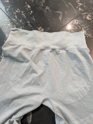 Victoria's Secret PINK Active Light Gray Yoga Leggings Size XL thumbnail 5