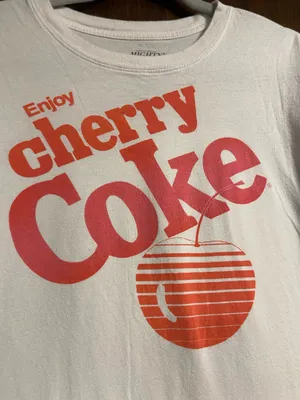 Mighty fine Cherry Coke Graphic Crop Tee thumbnail 2