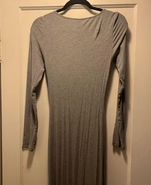 SKIMS Gray Maxi Dress thumbnail 2