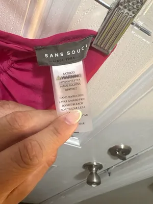 Sans Souci Magenta Satin Ring Front Midi Skirt with Slit thumbnail 4