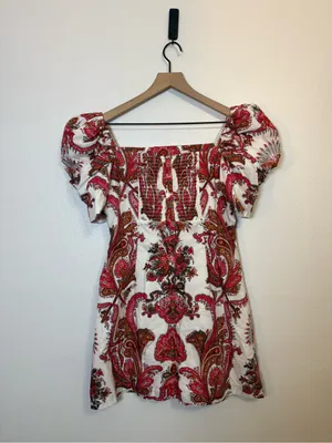 CARA CARA Kelly Dress - Peacock Coral thumbnail 5