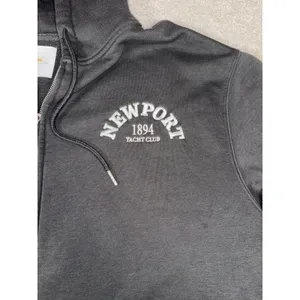 relaxed Lazy Sunday Newport Casual‎ Teen Y2K Green Zipup Jacket Xl thumbnail 6