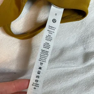 Lululemon Align Tank Top Olive Green‎ Racerback Size 0 thumbnail 4