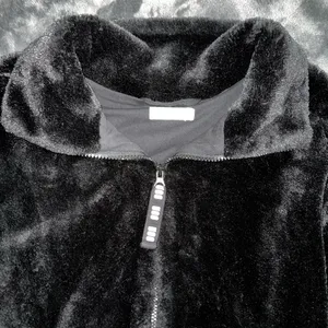 Ugg Laken Mock Neck Fleece Jacket in Black Size Medium thumbnail 9