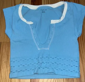 Urban Outfitters Go for Gold Seamless Top thumbnail 1