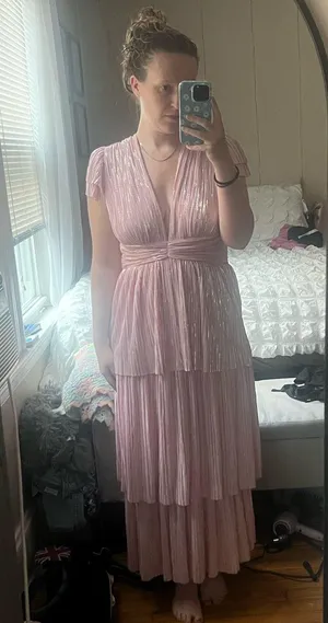 Sabina Musayev Pink Maxi Dress thumbnail 3