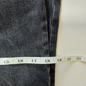 Abercrombie & Fitch Black 90s Straight Ultra High Rise Jeans Size 28/6 thumbnail 7