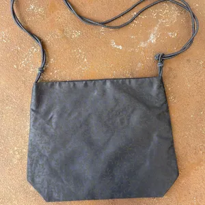 Anthropologie Artisans Angkor of Cambodia handmade gray Silk Evening Bag thumbnail 1