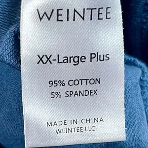 Weintee Women’s Blue Cropped Pants XX Large Plus Size XXL thumbnail 6