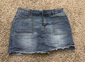 Jean Skirt Size 8 thumbnail 1