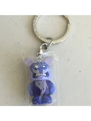 Disney Vinylmation rare keychain Cave of Wonders Aladdin HTF chaser tiger purple thumbnail 7
