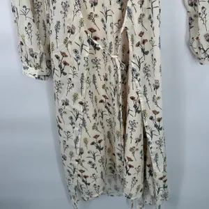 Comune Shafer Garden Print Dress Ivory Floral Long Sleeve Removable Top‎ NWT S thumbnail 4
