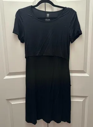 Kindred Bravely Eleanora Bamboo Maternity & Nursing Dress size S thumbnail 1