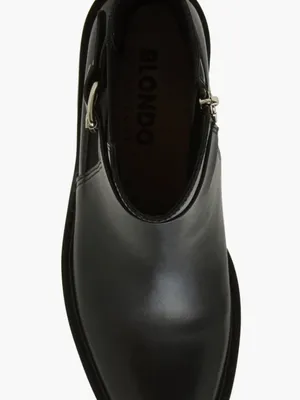 NEW $180 Blondo Lanessa Waterproof Bootie 7.5 M, BLACK LEATHER thumbnail 7