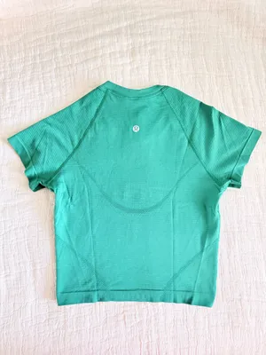 Lululemon swiftly tech cropped T shirt thumbnail 4